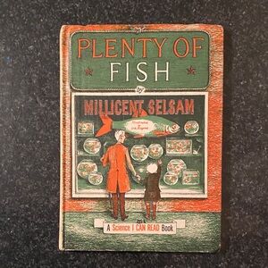 Vintage 1960 Children's Book Plenty Of Fish
